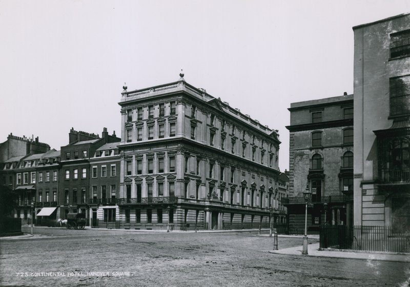 Continental Hotel, Hanover Square, London by English Photographer