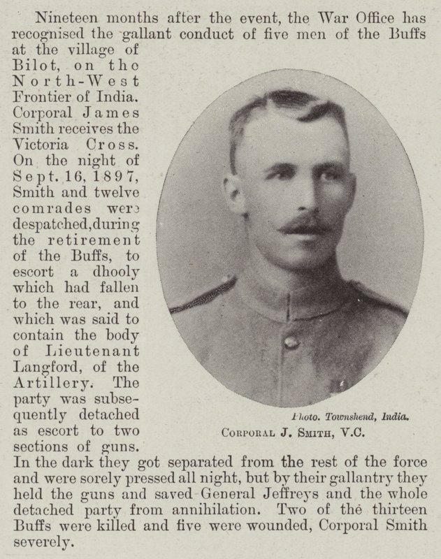 Corporal J Smith, VC by English Photographer