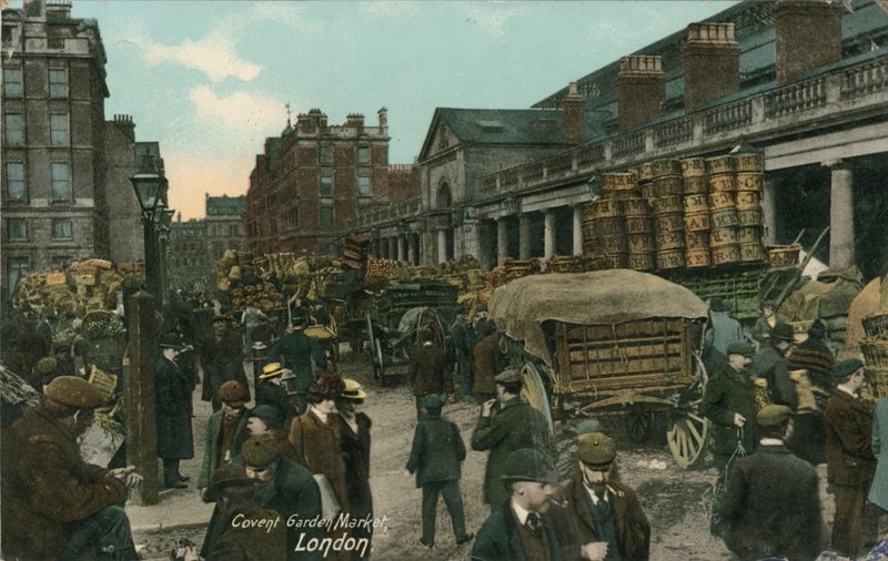 Covent Garden Market, London by English Photographer