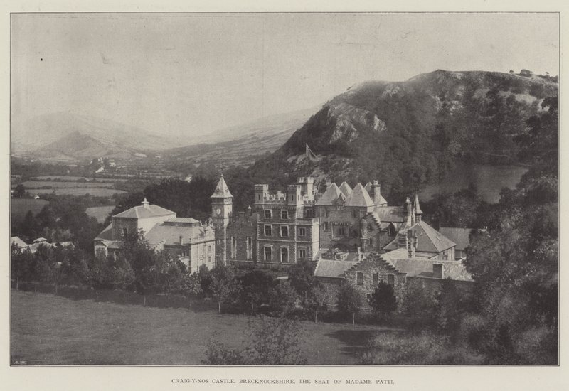 Craig-y-Nos Castle, Brecknockshire, the Seat of Madame Patti by English Photographer