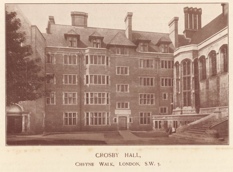 Crosby Hall, Cheyne Walk, London by English Photographer