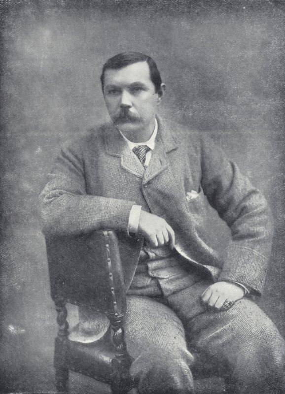 Dr A Conan Doyle by English Photographer