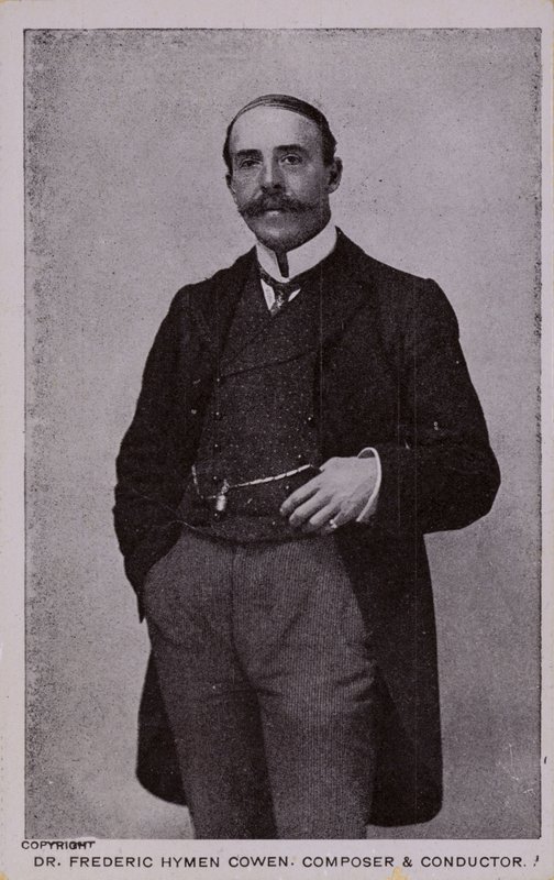 Dr Frederic Hymen Cowen by English Photographer