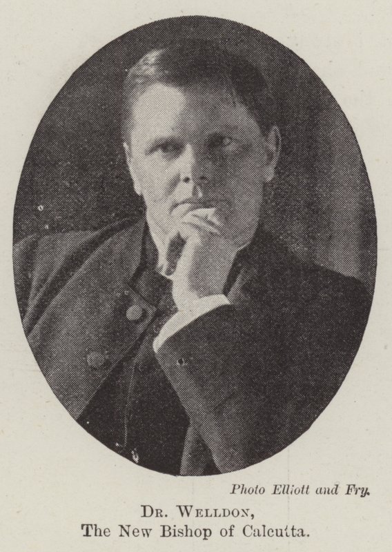 Dr Welldon, the New Bishop of Calcutta by English Photographer