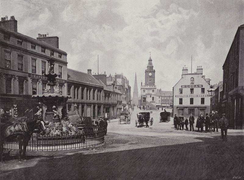 Dumfries, High Street by English Photographer
