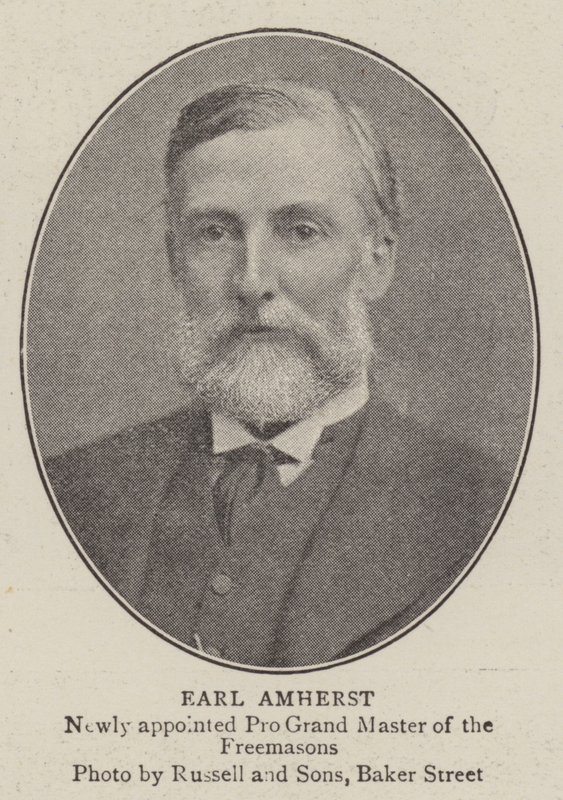 Earl Amherst by English Photographer