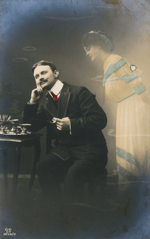 Edwardian postcard by English Photographer