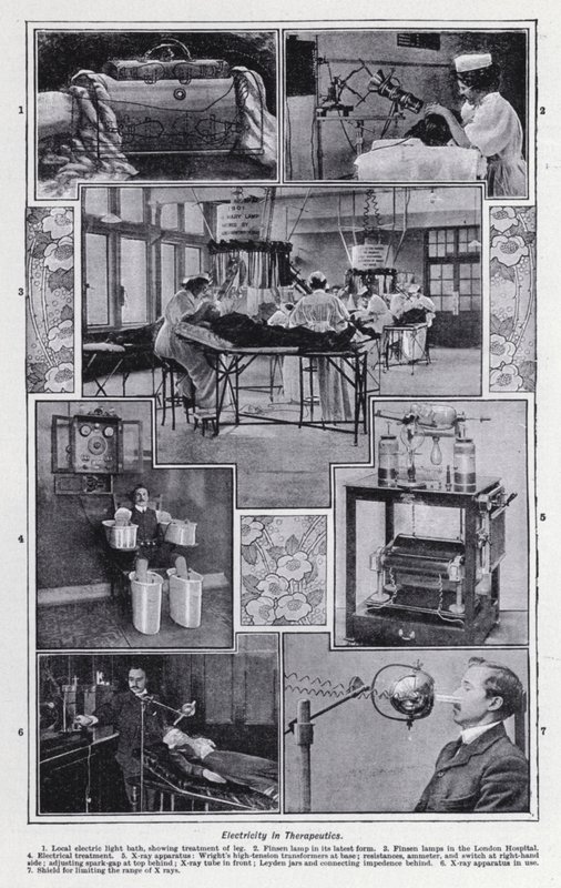 Electricity in therapeutics by English Photographer