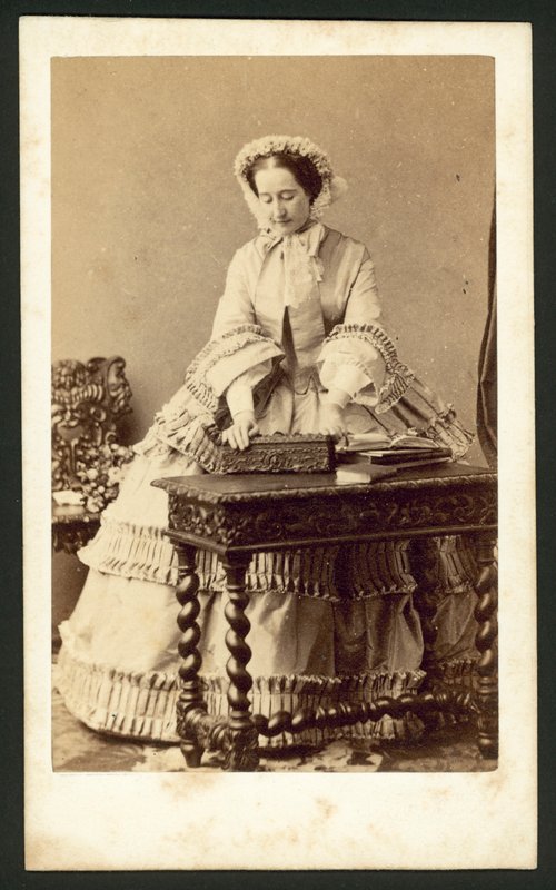 Eugenie, Empress Consort of the French by English Photographer