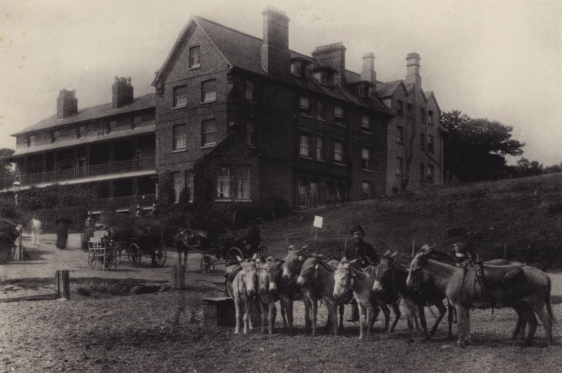 Felixstowe: Bath Hotel by English Photographer