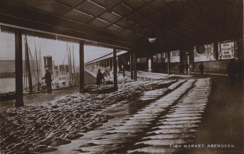 Fish Market, Aberdeen, Scotland by English Photographer