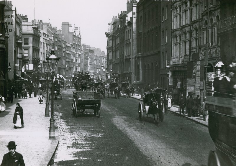Fleet Street, London by English Photographer