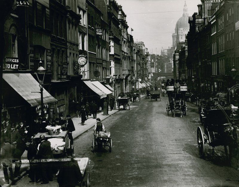 Fleet Street, London by English Photographer