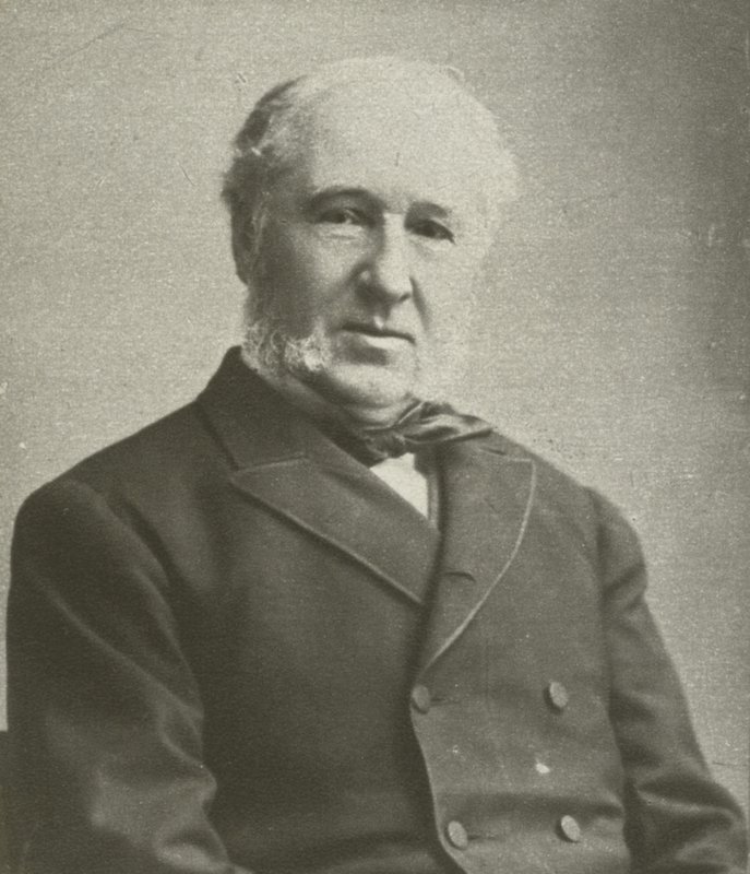 Frederick Greenwood, editor of the Pall Mall Gazette by English Photographer