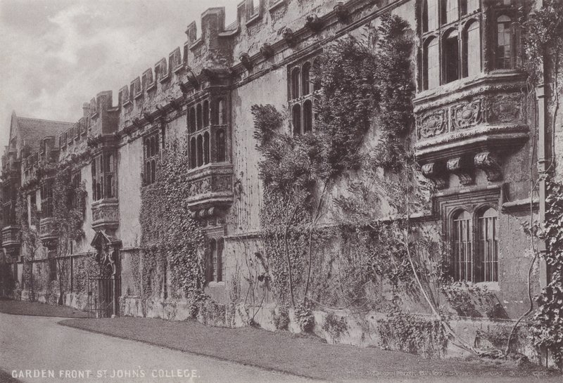 Garden Front, St Johns College by English Photographer