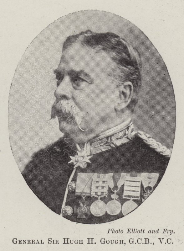 General Sir Hugh H Gough, GCB, VC by English Photographer