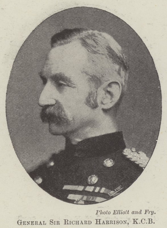 General Sir Richard Harrison, KCB by English Photographer