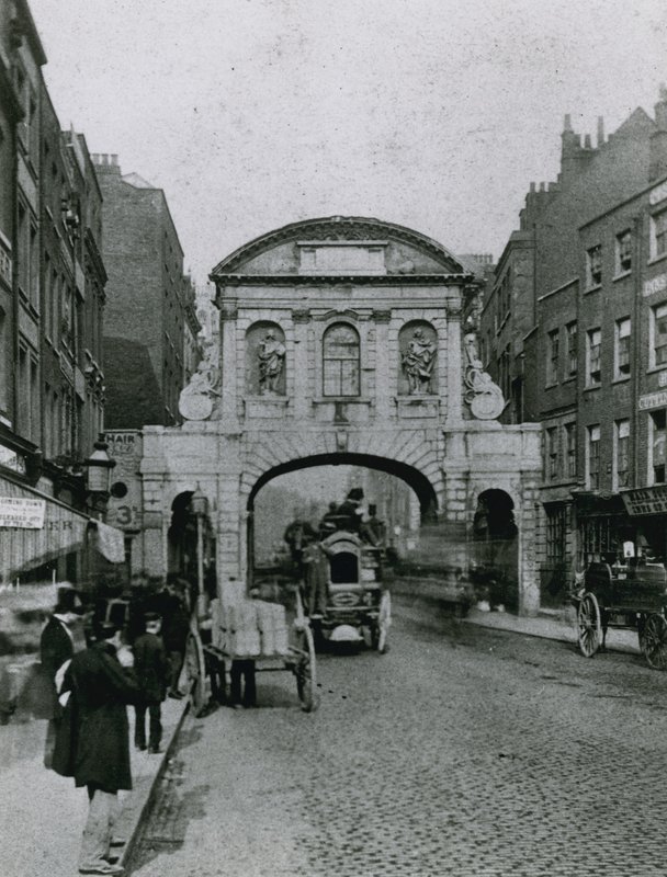 General View of Temple Bar by English Photographer