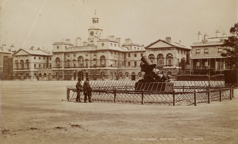 General view of the Horse Guards Parade by English Photographer