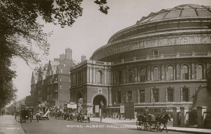 General View of the Royal Albert Hall by English Photographer
