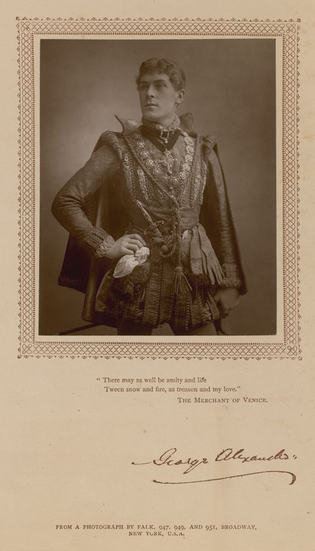 George Alexander, Actor by English Photographer