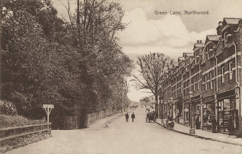 Green Lane, Northwood, near London by English Photographer