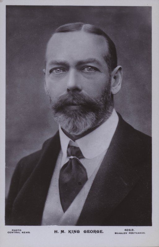 HM King George by English Photographer