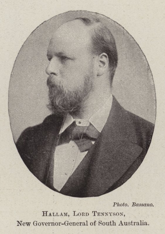 Hallam, Lord Tennyson, New Governor-General of South Australia by English Photographer
