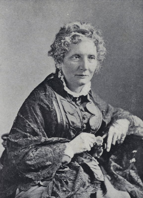 Harriet Beecher Stowe by English Photographer