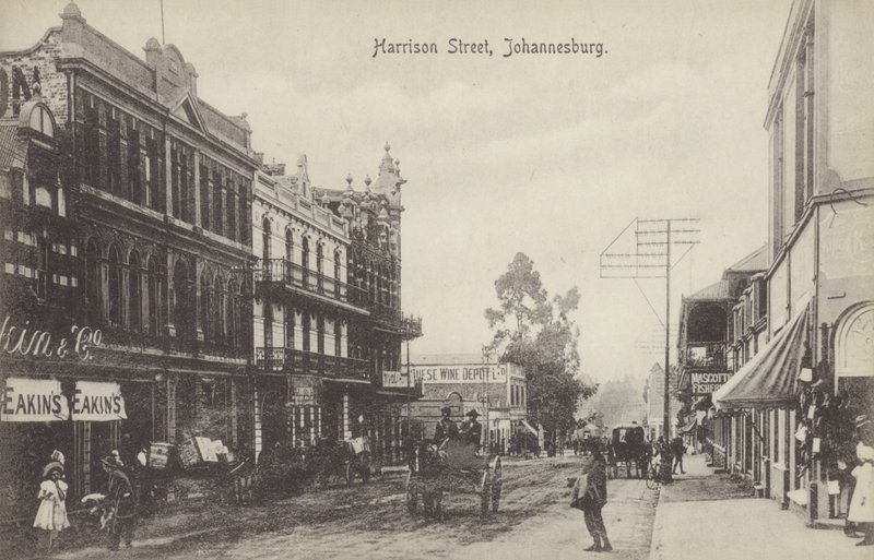 Harrison Street, Johannesburg by English Photographer