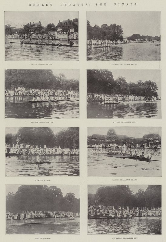 Henley Regatta, the Finals by English Photographer