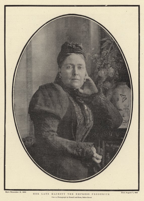 Her Late Majesty The Empress Frederick by English Photographer