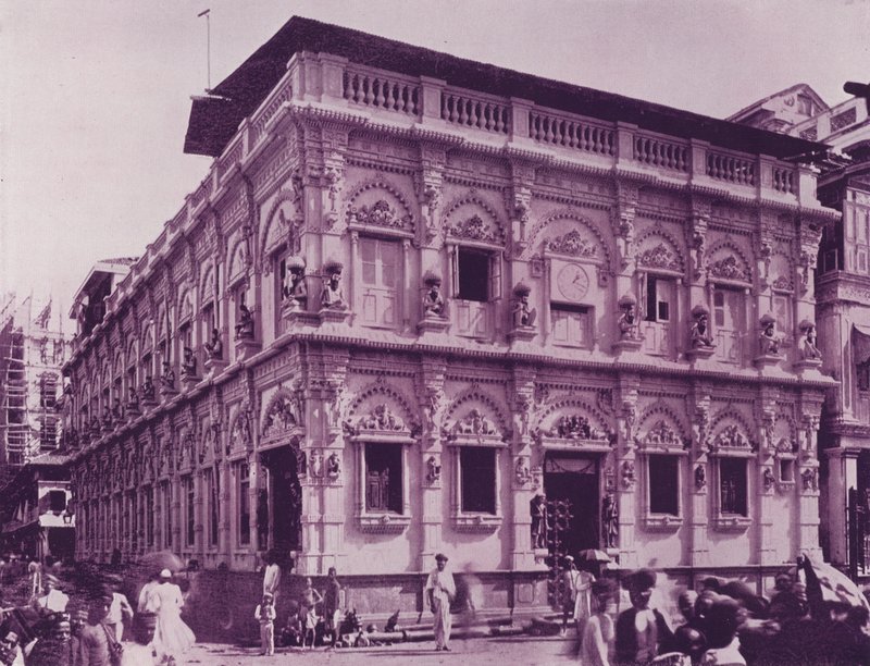Hindu Temple, Bombay by English Photographer
