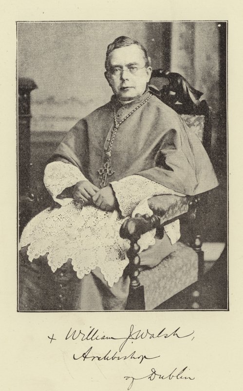 His Grace Dr Walsh, Archbishop of Dublin by English Photographer