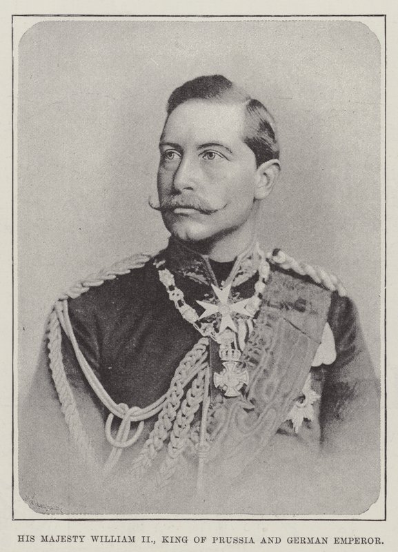 His Majesty William II, King of Prussia and German Emperor by English Photographer