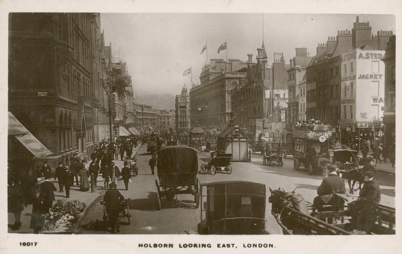 Holborn looking East, London by English Photographer