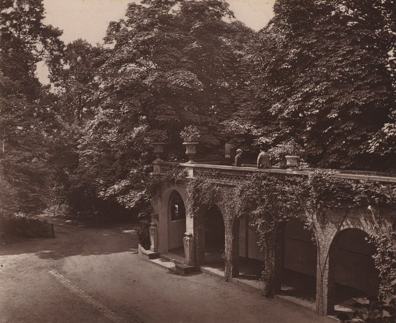 Holland House, London: Terrace over Colonnade, South Side by English Photographer