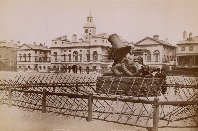 Horse Guards Parade, London by English Photographer