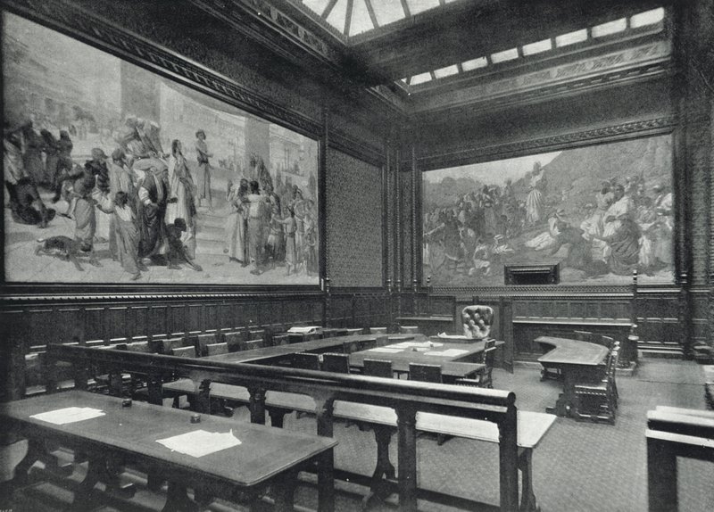 Houses of Parliament, the Moses Room, House of Lords by English Photographer