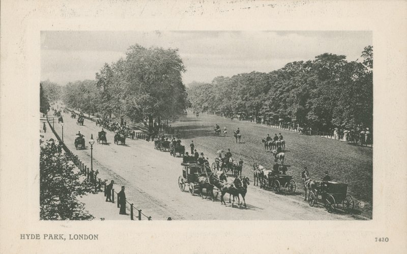 Hyde Park, London by English Photographer