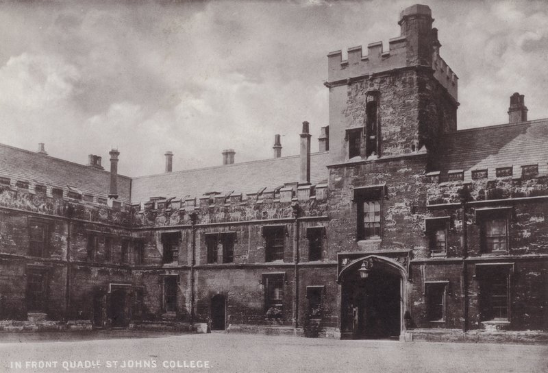 In Front Quadrangle, St Johns College by English Photographer