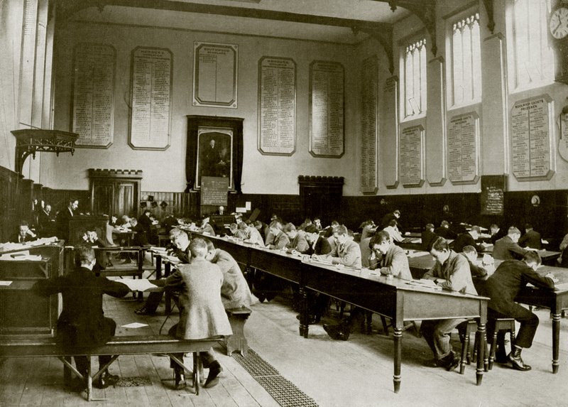 In a Great Public School: Cheltenham by English Photographer