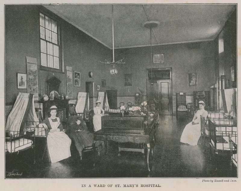 In a ward of St Mary