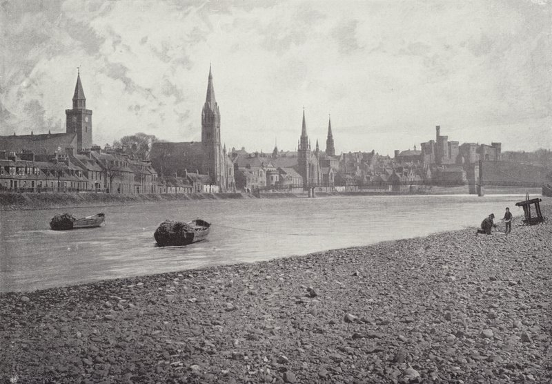 Inverness, from the River by English Photographer