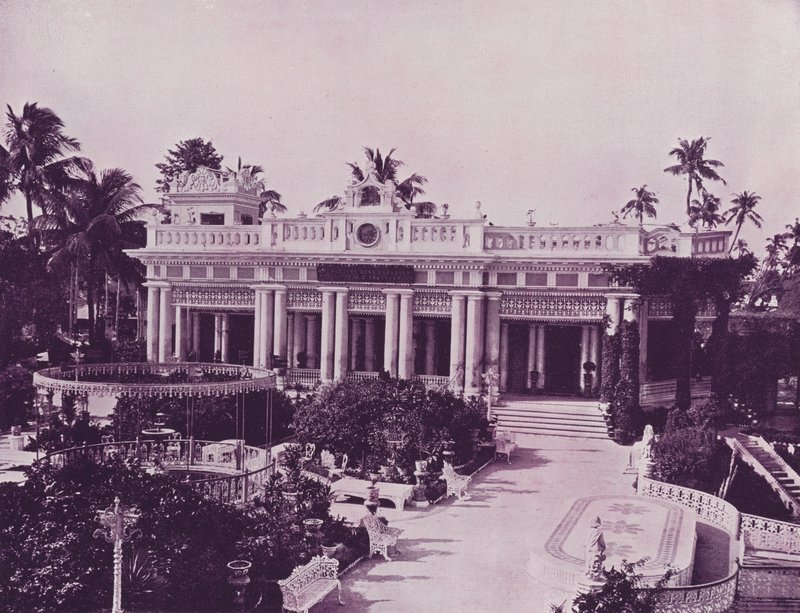 Jain Temple Garden, Calcutta by English Photographer