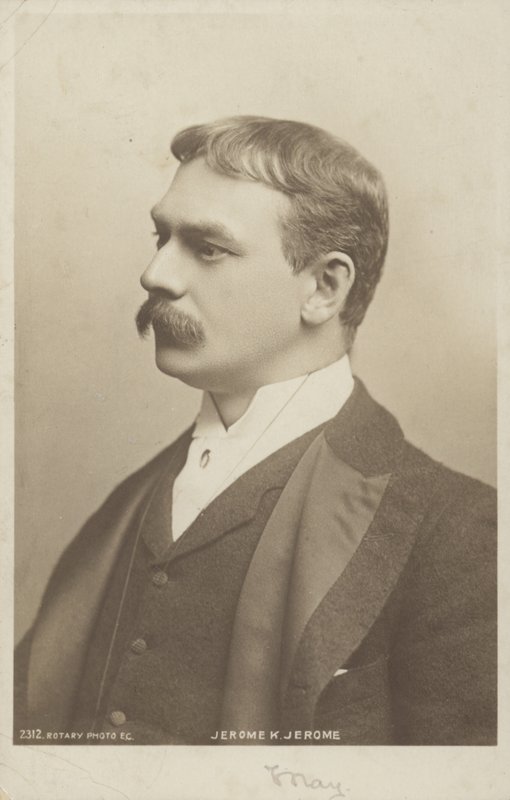 Jerome K Jerome (1859-1927), English author by English Photographer