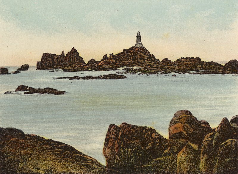 Jersey: Corbiere Lighthouse by English Photographer
