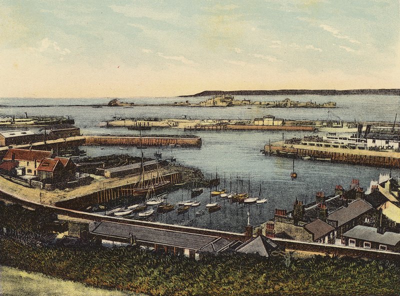 Jersey: The Harbour, St Helier by English Photographer