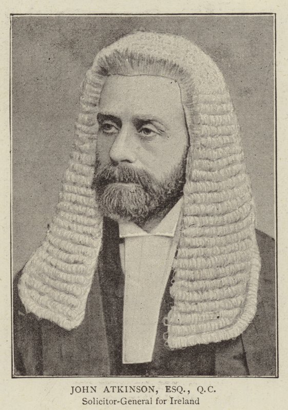 John Atkinson, Esquire, QC by English Photographer