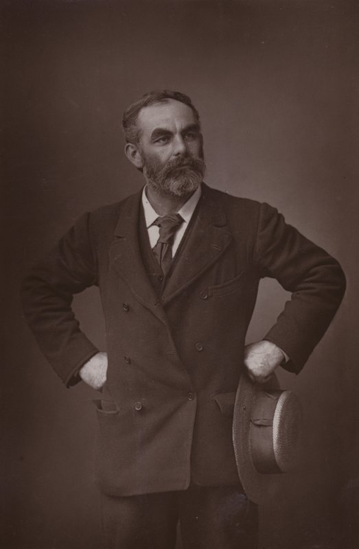 John Burns, English trade unionist and politician by English Photographer